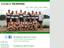 Tablet Screenshot of essexrowing.org